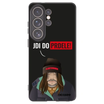 Picasee silikonowe czarne etui na Samsung Galaxy S26 Ultra - Bezďák