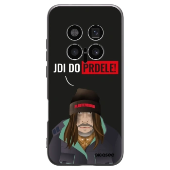 Picasee silikonowe czarne etui na Honor Magic8 Pro 5G - Bezďák