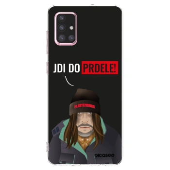Picasee silikonowe przeźroczyste etui na Samsung Galaxy A71 A715F - Bezďák