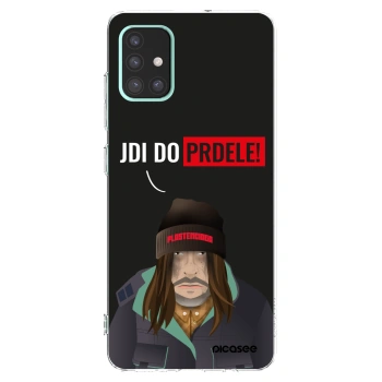 Picasee silikonowe przeźroczyste etui na Samsung Galaxy A51 A515F - Bezďák