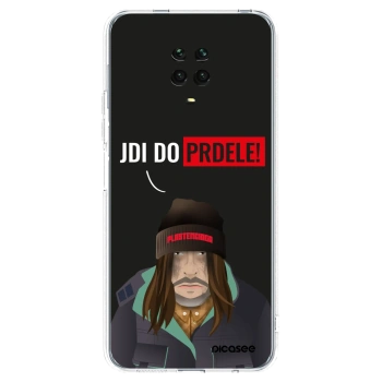 Picasee silikonowe przeźroczyste etui na Xiaomi Redmi Note 9 Pro - Bezďák