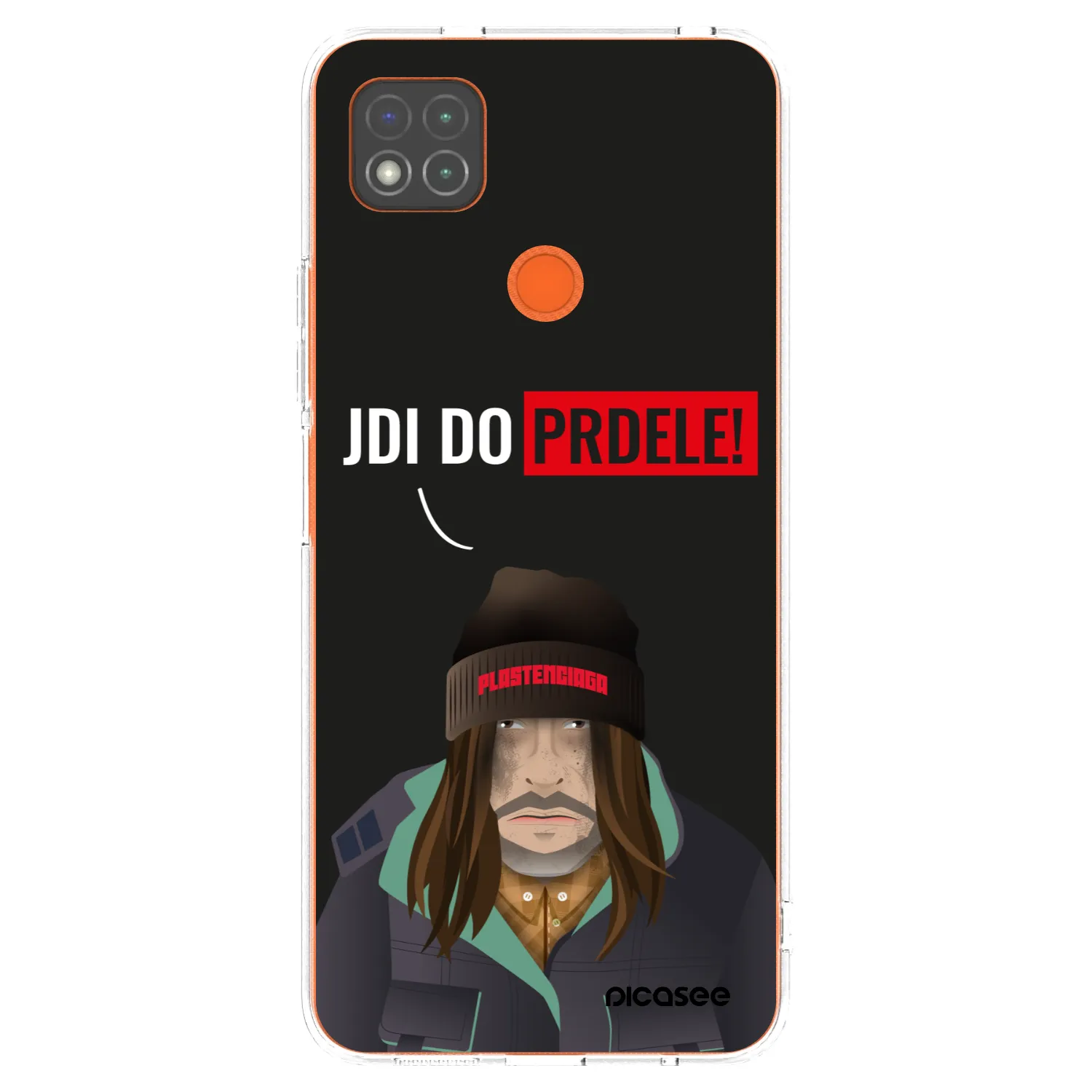 Picasee silikonowe przeźroczyste etui na Xiaomi Redmi 9C - Bezďák