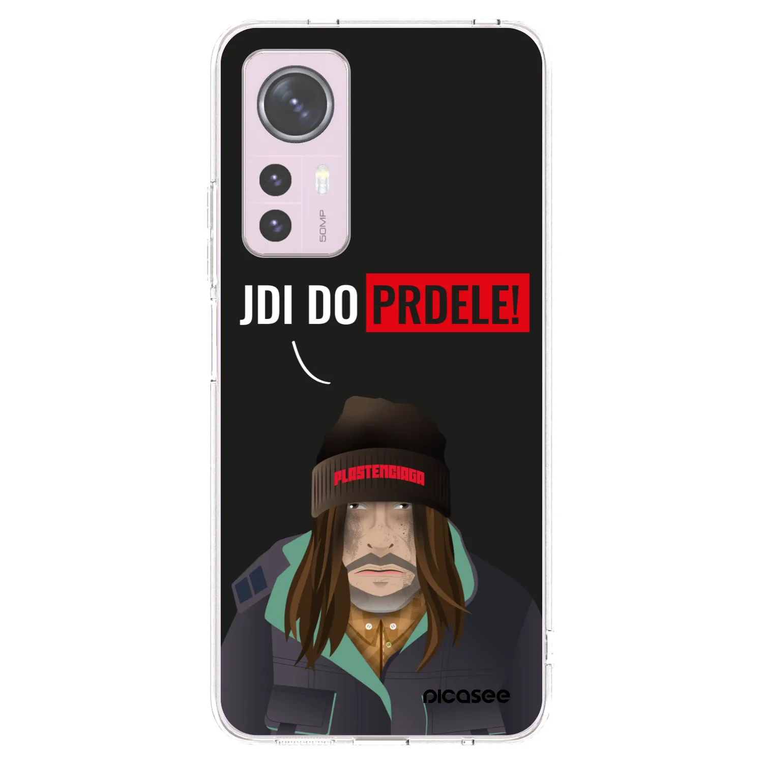 Picasee silikonowe przeźroczyste etui na Xiaomi 12 - Bezďák