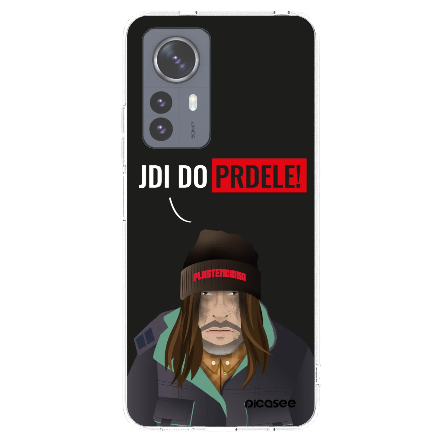 Picasee silikonowe przeźroczyste etui na Xiaomi 12 Pro - Bezďák