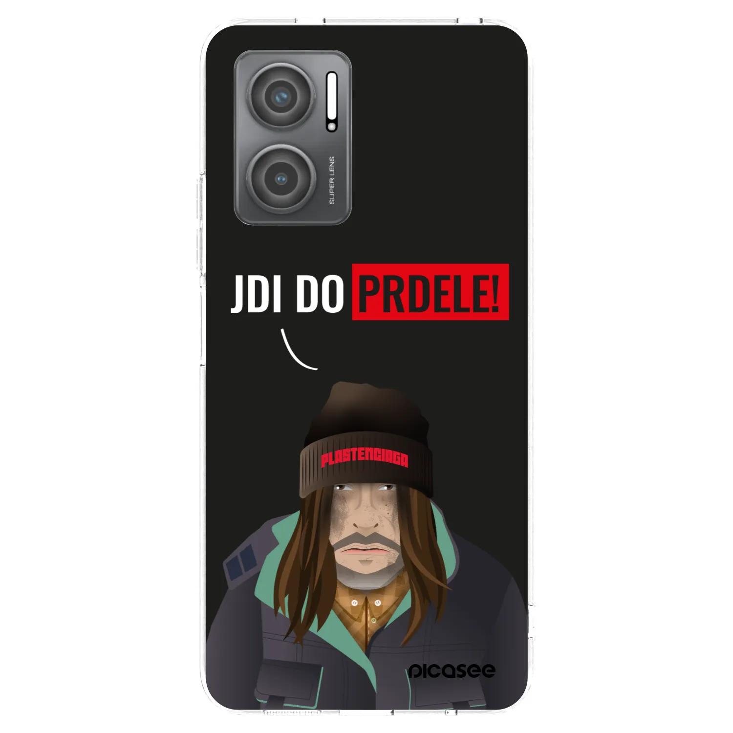 Picasee silikonowe przeźroczyste etui na Xiaomi Redmi 10 5G - Bezďák