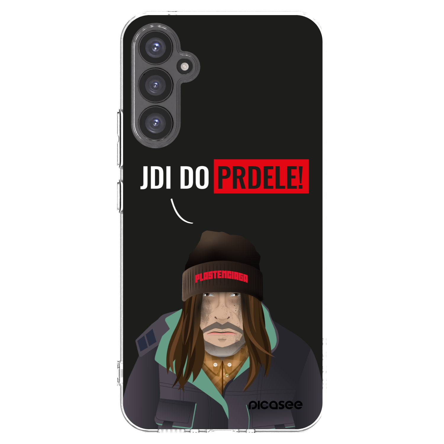 Picasee silikonowe przeźroczyste etui na Samsung Galaxy A34 5G A346B - Bezďák