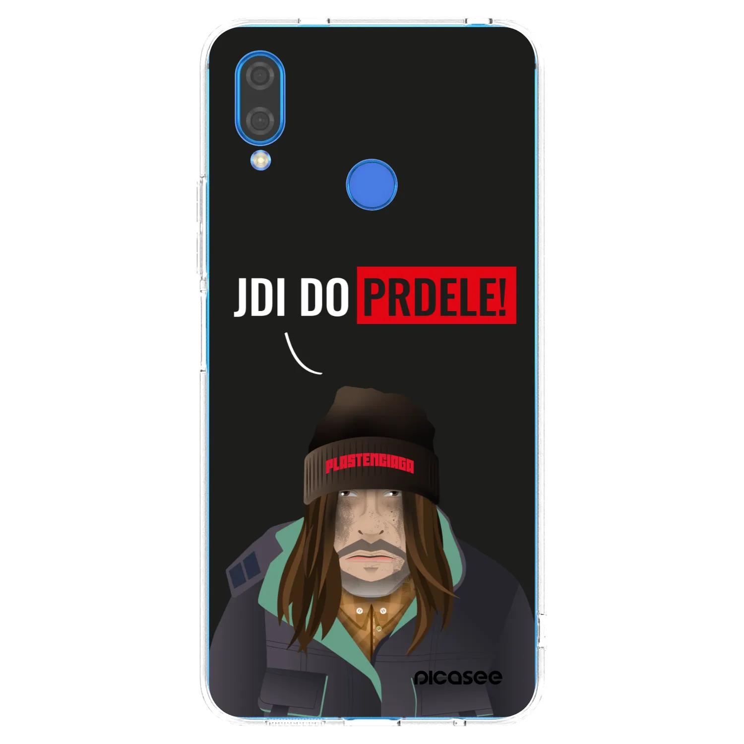 Picasee silikonowe przeźroczyste etui na Huawei Nova 3i - Bezďák
