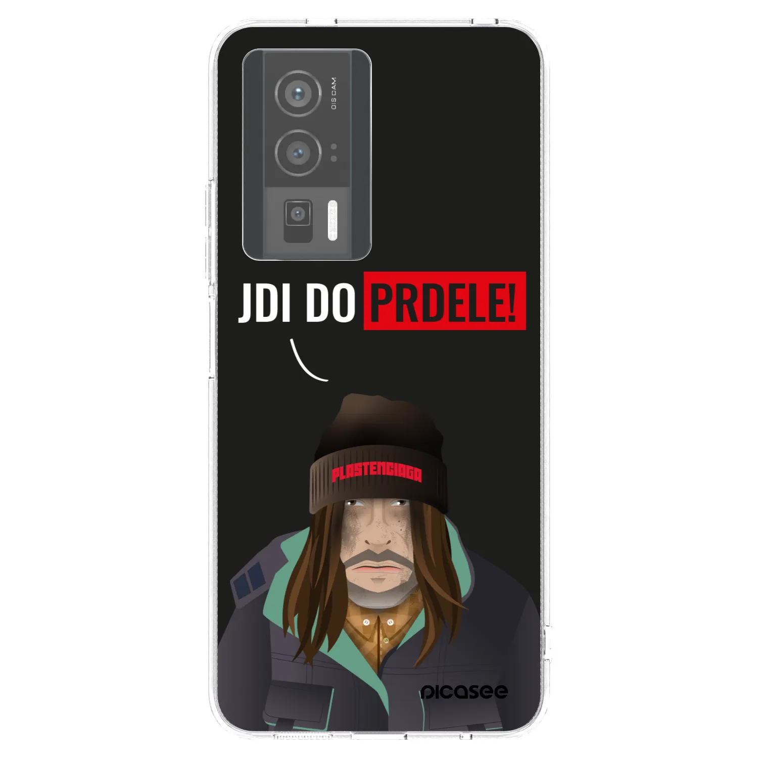 Picasee silikonowe przeźroczyste etui na Xiaomi Poco F5 Pro 5G - Bezďák