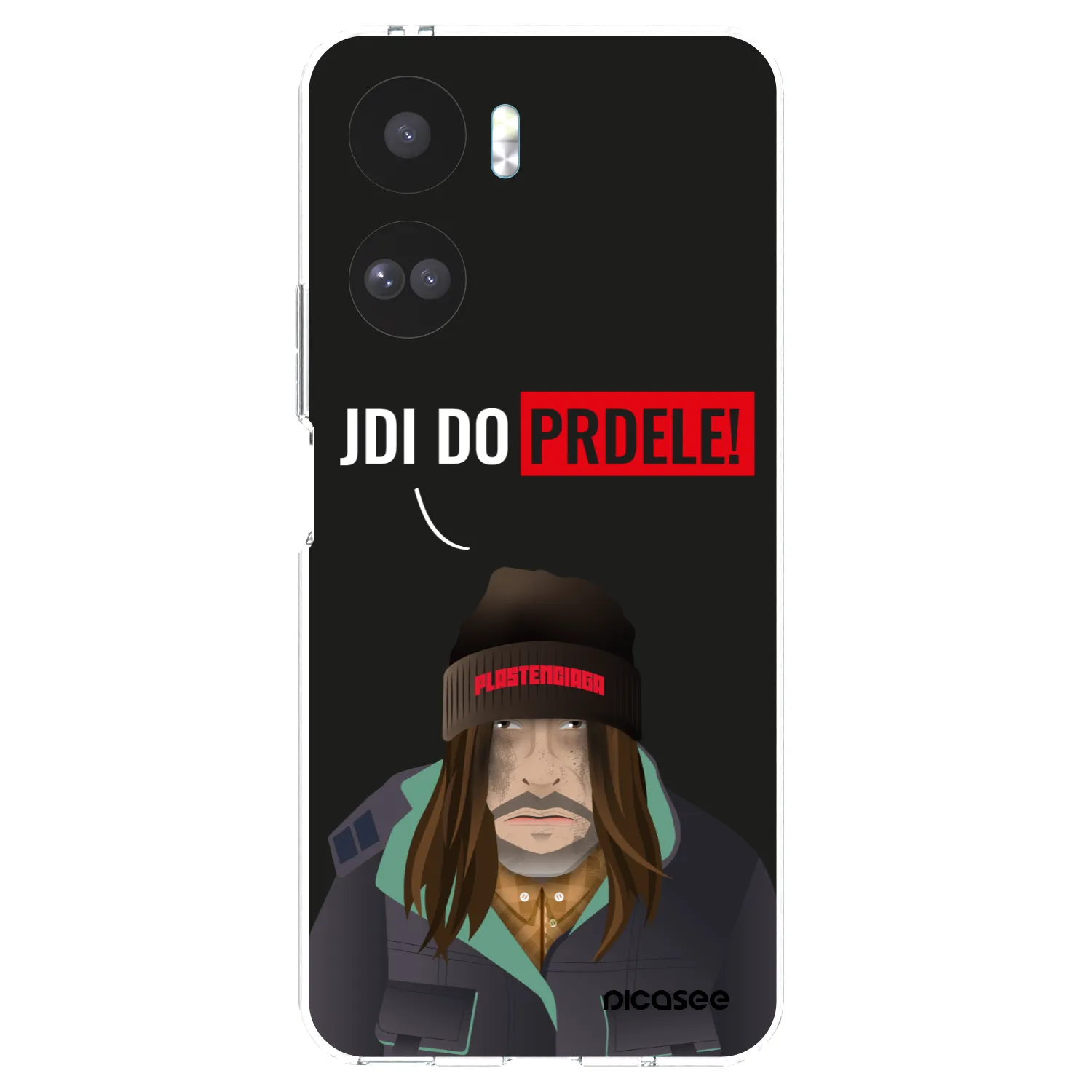 Picasee silikonowe przeźroczyste etui na Honor 90 Lite 5G - Bezďák