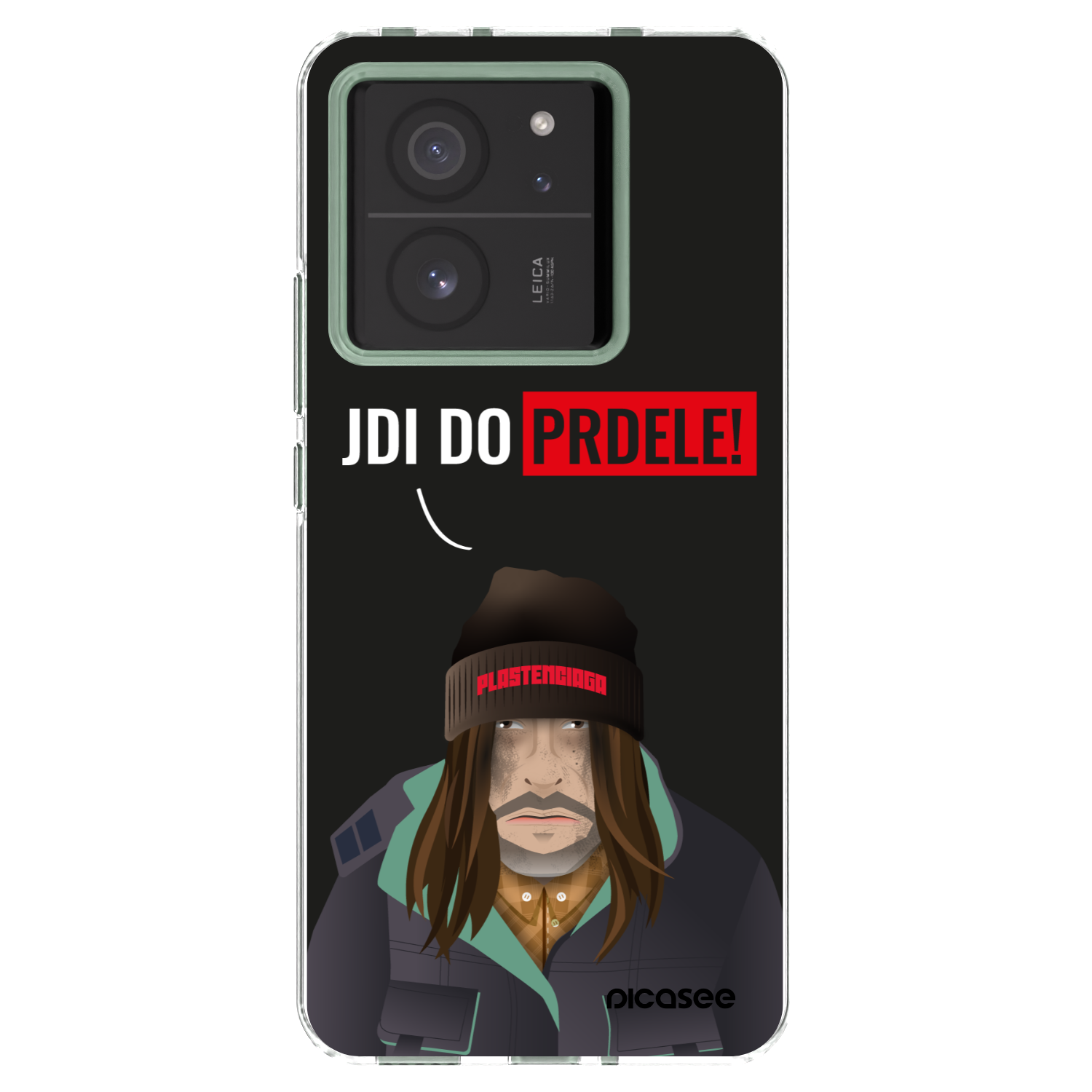 Picasee silikonowe przeźroczyste etui na Xiaomi 13T - Bezďák