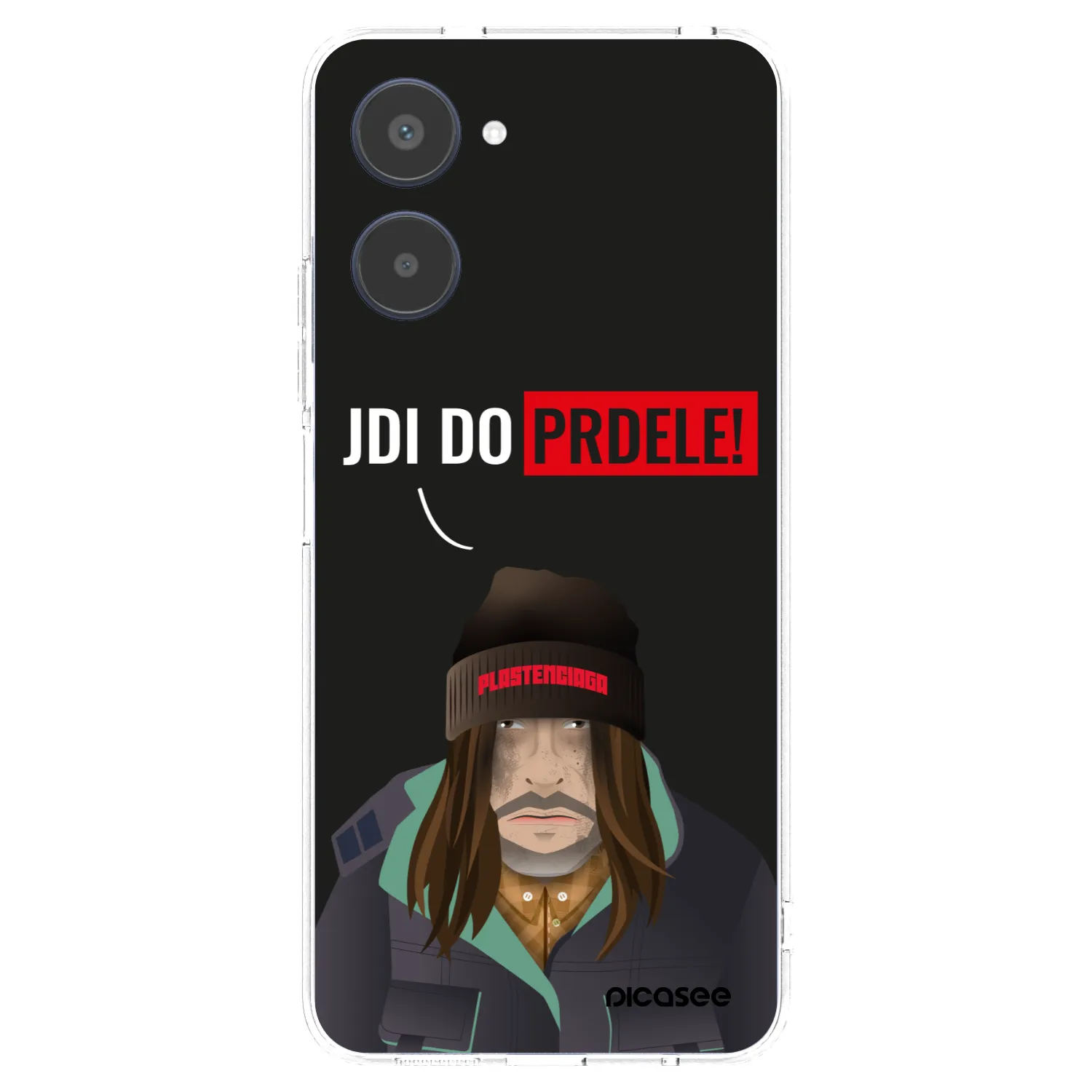 Picasee silikonowe przeźroczyste etui na Realme 10 4G - Bezďák