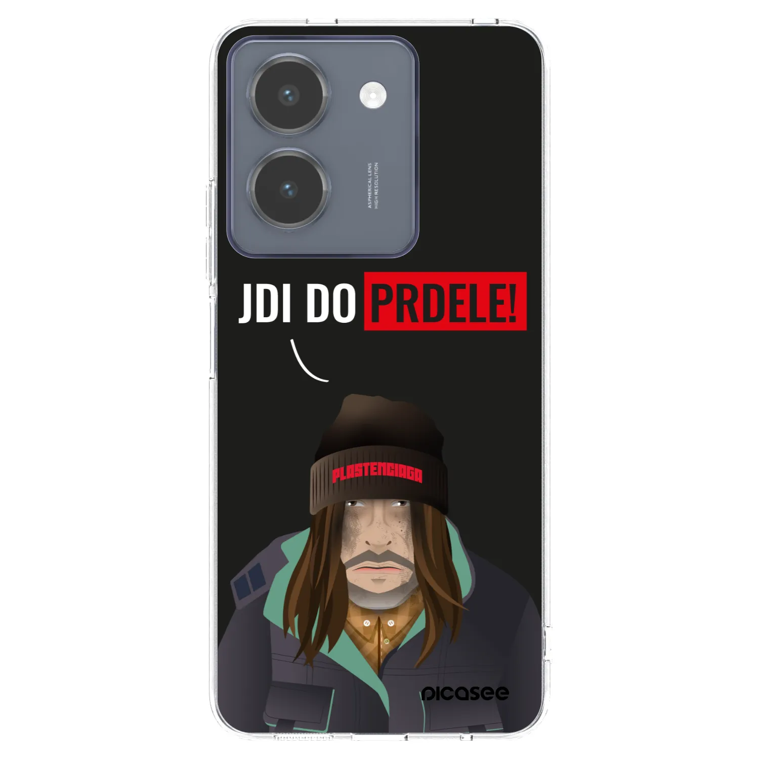 Picasee silikonowe przeźroczyste etui na Vivo Y36 4G - Bezďák