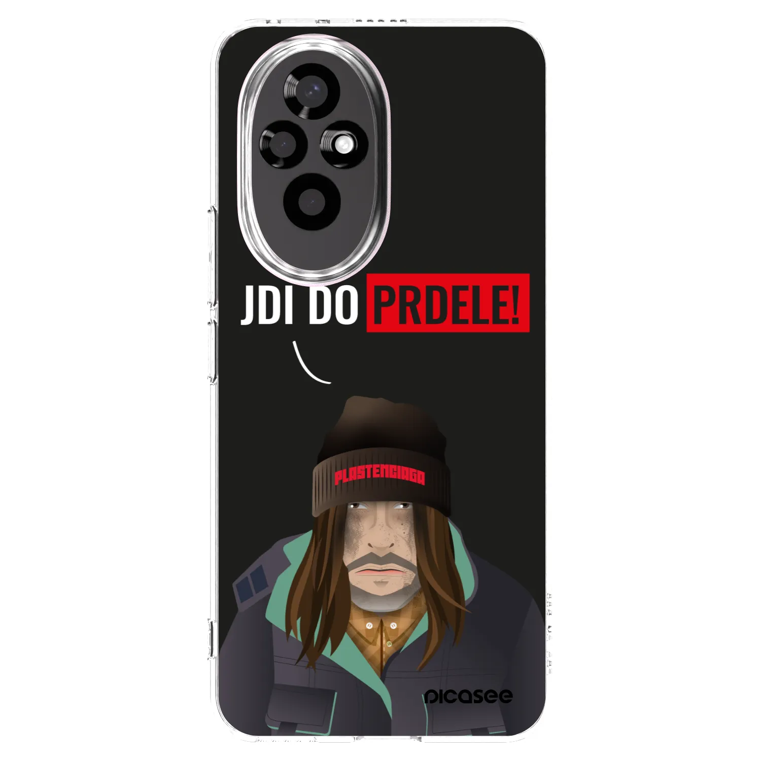 Picasee silikonowe przeźroczyste etui na Honor 200 5G - Bezďák