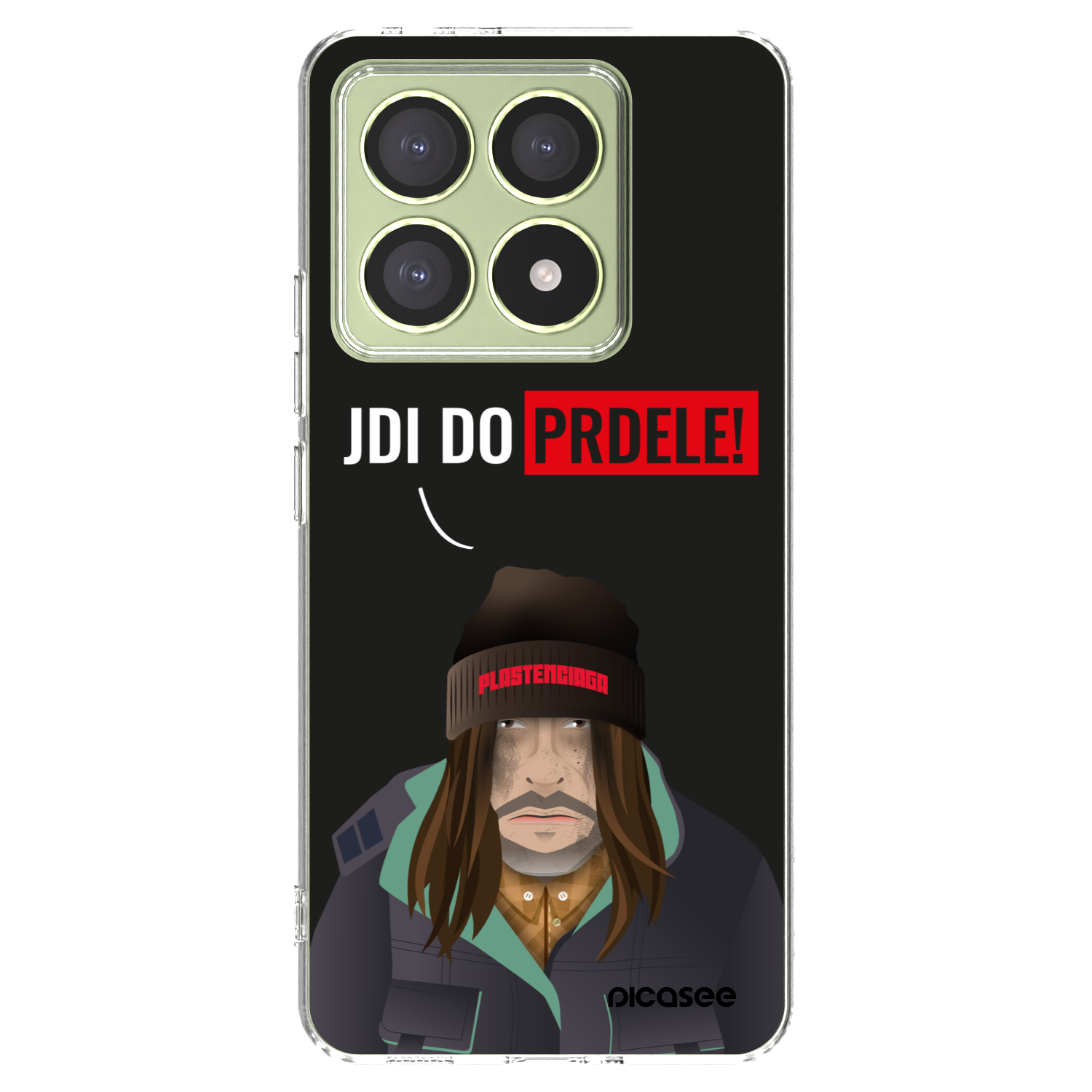 Picasee silikonowe przeźroczyste etui na Xiaomi 14T - Bezďák