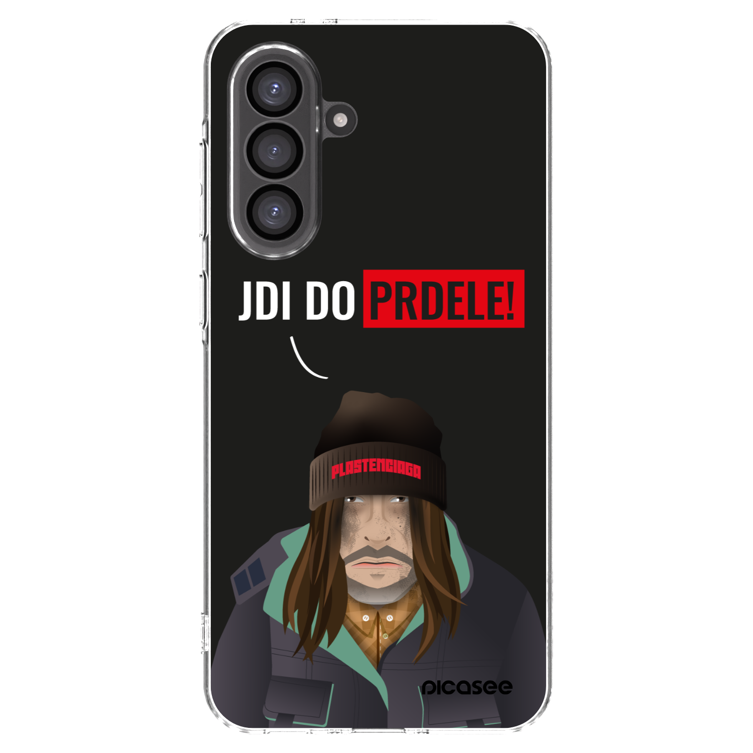 Picasee silikonowe przeźroczyste etui na Samsung Galaxy A36 5G - Bezďák