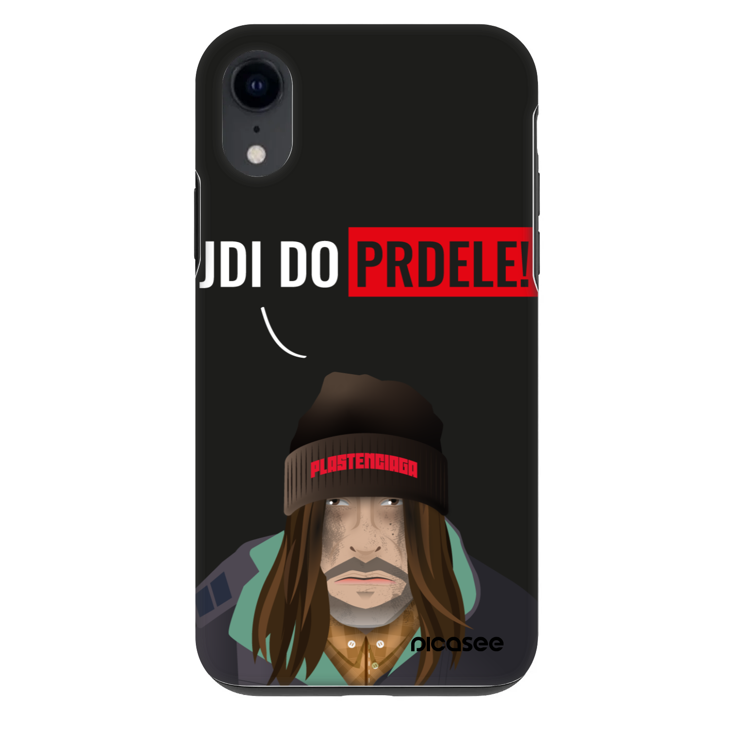 Picasee Fashion Case na Apple iPhone XR - Bezďák