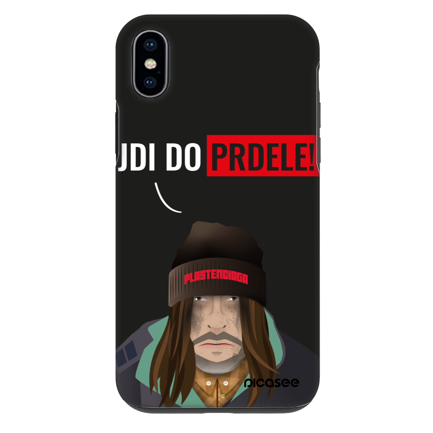 Picasee Fashion Case na Apple iPhone XS Max - Bezďák