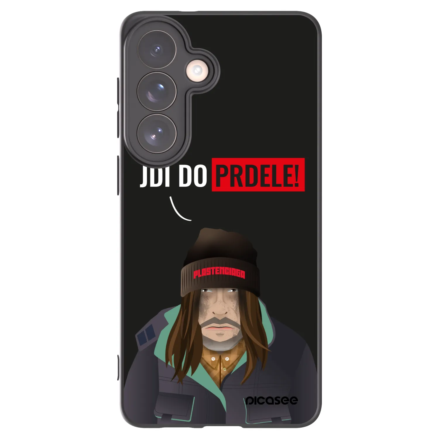 Picasee silikonowe czarne etui na Samsung Galaxy S26+ - Bezďák