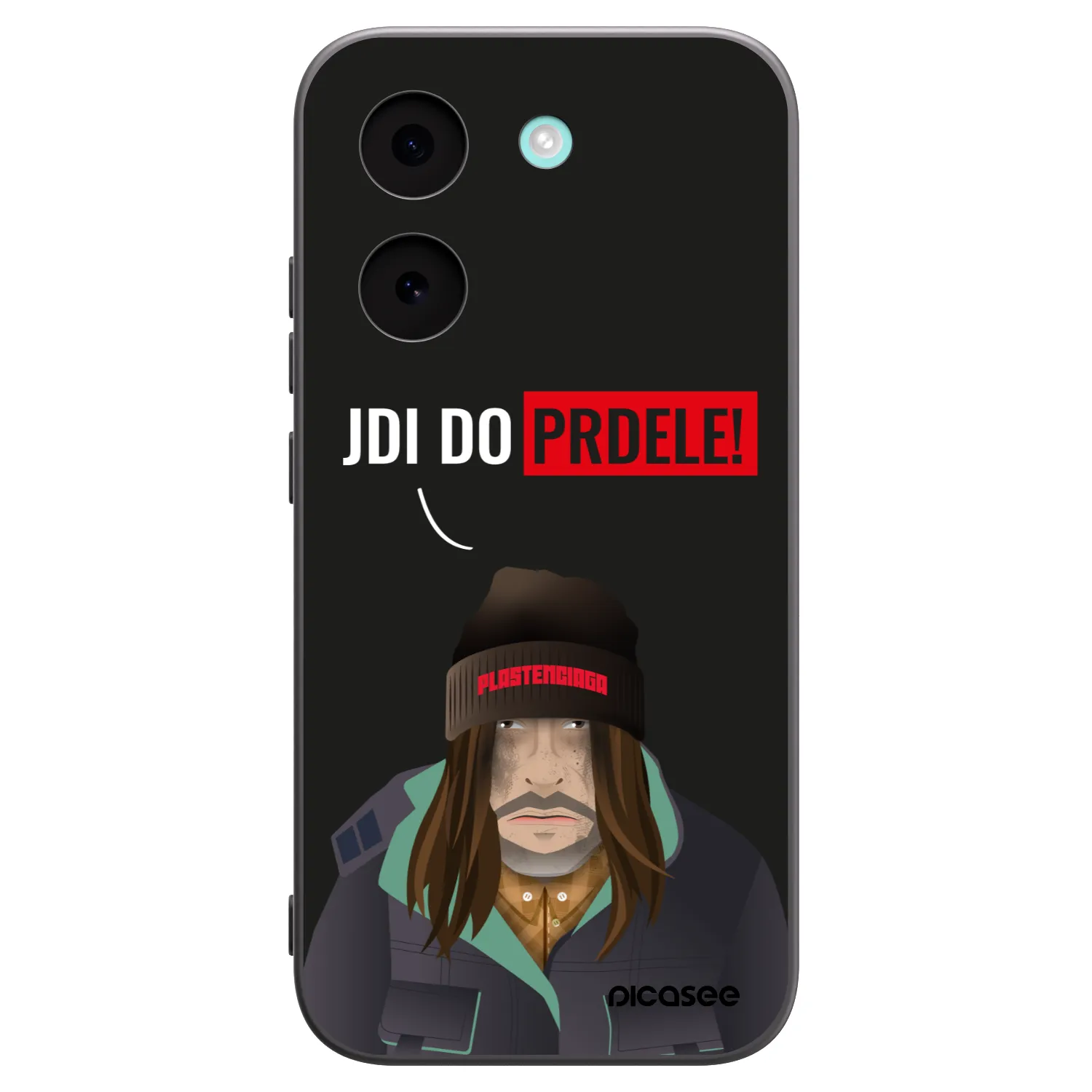 Picasee silikonowe czarne etui na Xiaomi Poco X8 Pro - Bezďák