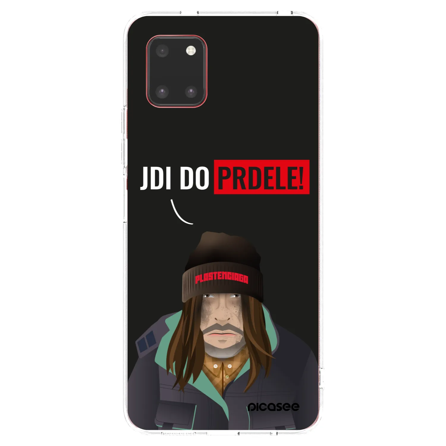 Picasee silikonowe przeźroczyste etui na Samsung Galaxy Note 10 Lite N770F - Bezďák