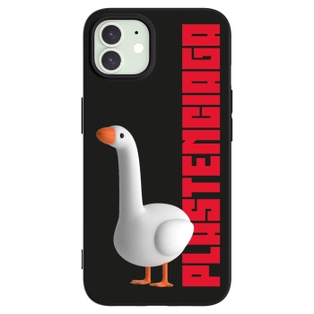 Picasee silikonowe czarne etui na Apple iPhone 12 - Kiky Ricky
