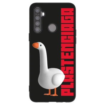 Picasee silikonowe czarne etui na Realme 6i - Kiky Ricky