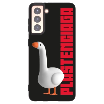 Picasee silikonowe czarne etui na Samsung Galaxy S21 5G G991B - Kiky Ricky