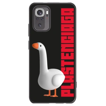 Picasee silikonowe czarne etui na Xiaomi Redmi Note 10S - Kiky Ricky
