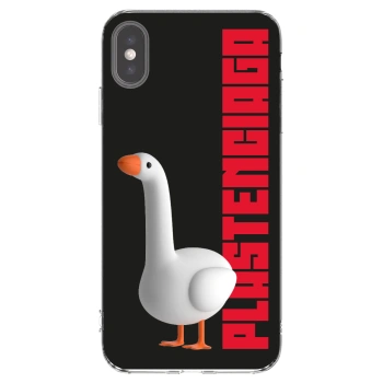 Picasee silikonowe przeźroczyste etui na Apple iPhone XS Max - Kiky Ricky