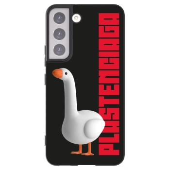 Picasee silikonowe czarne etui na Samsung Galaxy S22 5G - Kiky Ricky