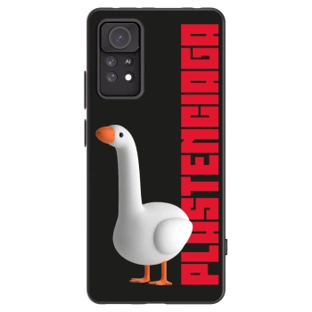 Picasee silikonowe czarne etui na Xiaomi Redmi Note 11 Pro 5G - Kiky Ricky