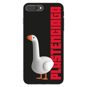 Picasee silikonowe przeźroczyste etui na Apple iPhone 8 Plus - Kiky Ricky