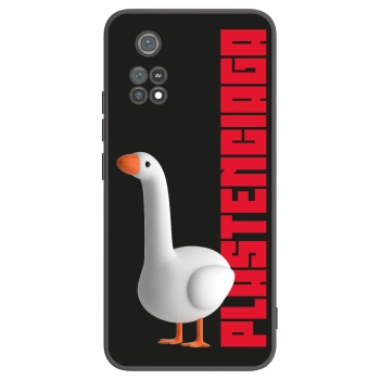 Picasee silikonowe czarne etui na Xiaomi Poco M4 Pro - Kiky Ricky