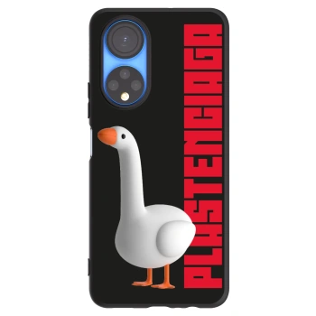 Picasee silikonowe czarne etui na Honor X7 - Kiky Ricky