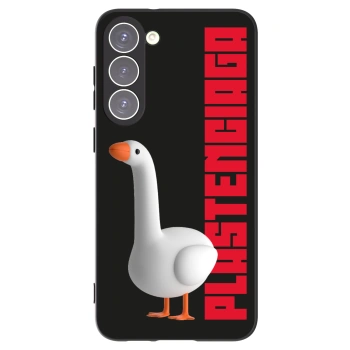 Picasee silikonowe czarne etui na Samsung Galaxy S23+ 5G - Kiky Ricky
