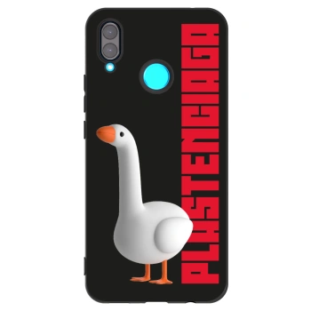 Picasee silikonowe czarne etui na Huawei Nova 3 - Kiky Ricky