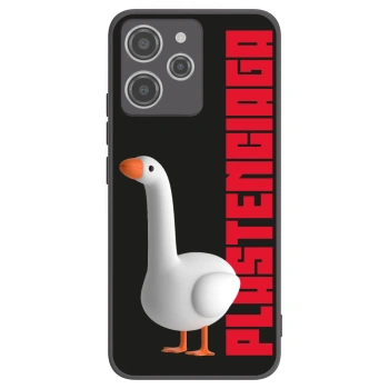 Picasee silikonowe czarne etui na Xiaomi Redmi 12 4G - Kiky Ricky