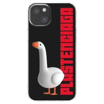 Picasee silikonowe przeźroczyste etui na Apple iPhone 15 Plus - Kiky Ricky