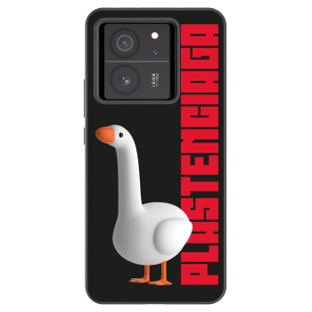 Picasee silikonowe czarne etui na Xiaomi 13T - Kiky Ricky