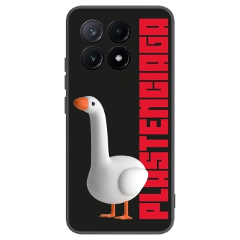 Picasee silikonowe czarne etui na Xiaomi Poco X6 Pro - Kiky Ricky