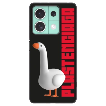 Picasee silikonowe czarne etui na Xiaomi Redmi Note 13 5G - Kiky Ricky