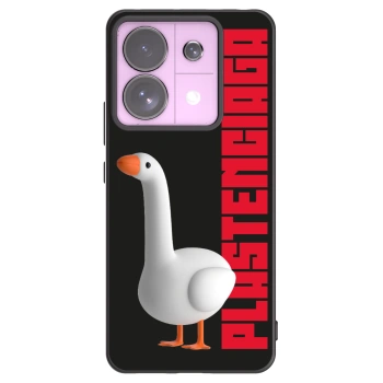 Picasee silikonowe czarne etui na Xiaomi Redmi Note 13 Pro 5G - Kiky Ricky