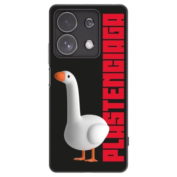 Picasee silikonowe czarne etui na Xiaomi Redmi Note 13 Pro 4G - Kiky Ricky