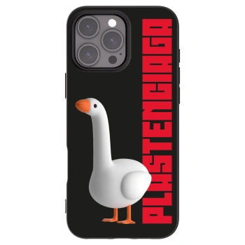 Picasee silikonowe czarne etui na Apple iPhone 16 Pro Max - Kiky Ricky