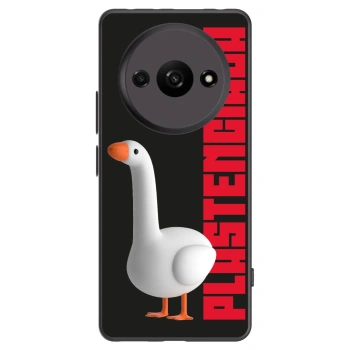 Picasee silikonowe czarne etui na Xiaomi Redmi A3 - Kiky Ricky