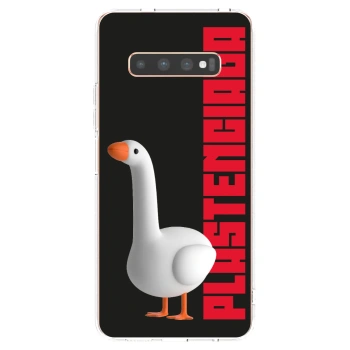 Picasee silikonowe przeźroczyste etui na Samsung Galaxy S10 Plus G975 - Kiky Ricky