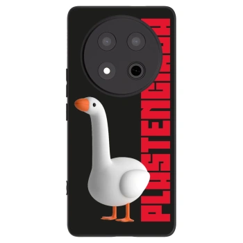 Picasee silikonowe czarne etui na Honor Magic7 Lite 5G - Kiky Ricky