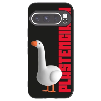 Picasee silikonowe czarne etui na Google Pixel 9 Pro - Kiky Ricky