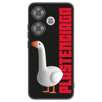 Picasee silikonowe czarne etui na Xiaomi Poco F6 - Kiky Ricky