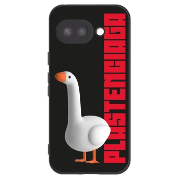 Picasee silikonowe czarne etui na Google Pixel 9a - Kiky Ricky